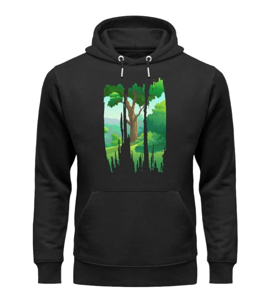 Lovely Nature Brush 2 - Unisex Premium Bio Hoodie