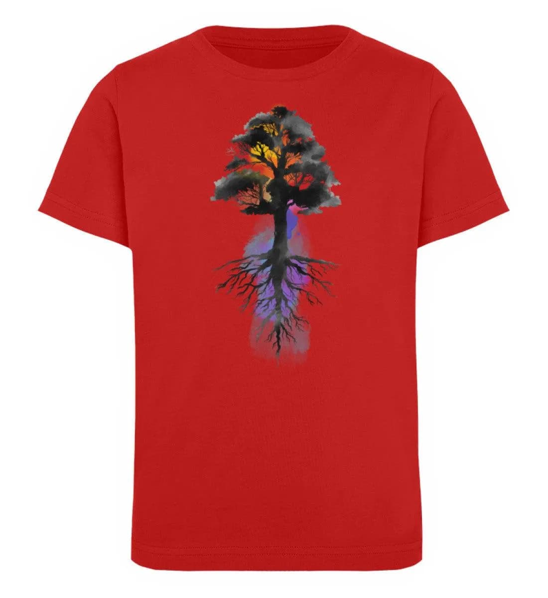 Watercolor Tree - Kinder Bio T-Shirt