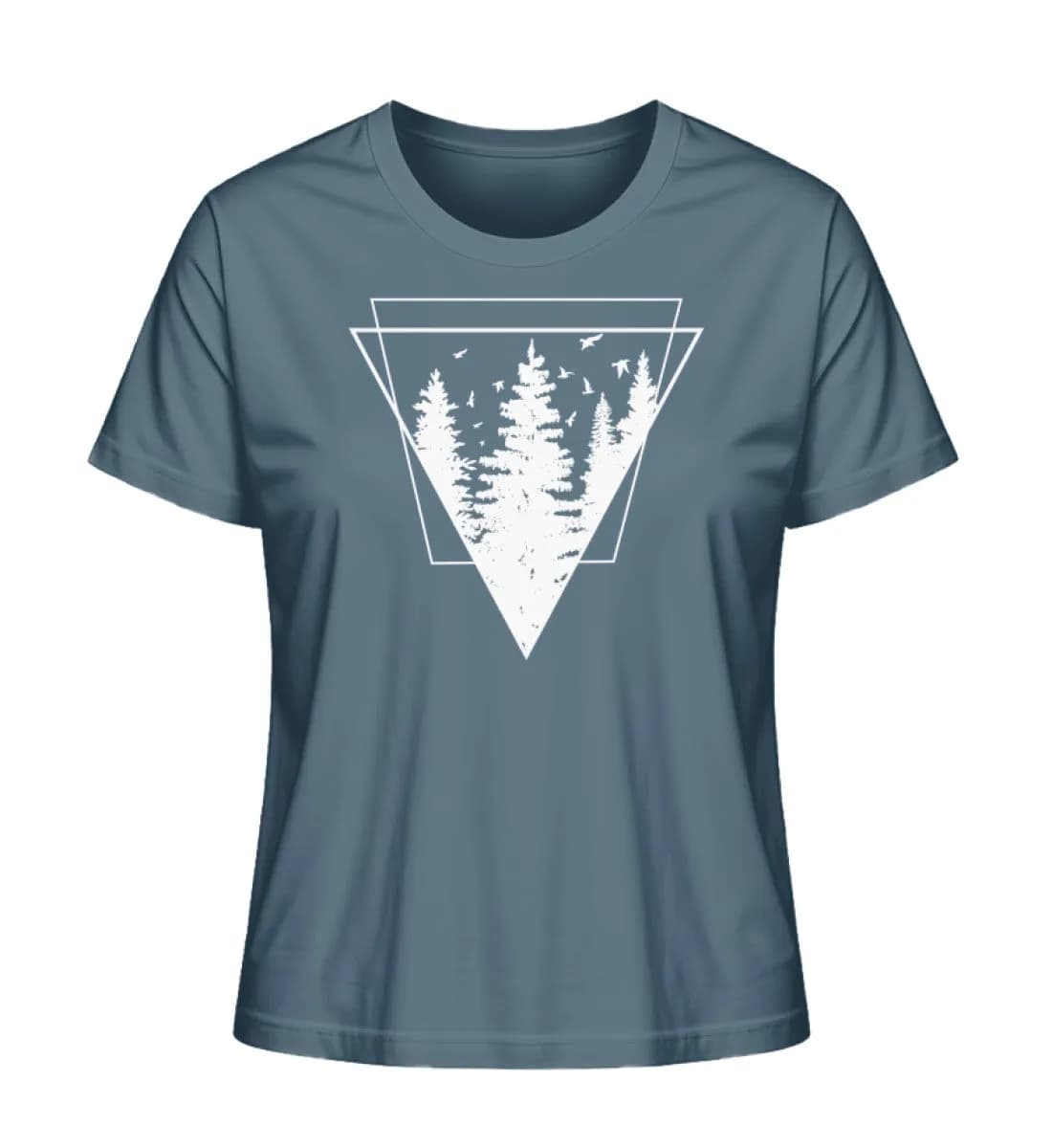 Wald im Dreieck - Damen Premium Bio Shirt