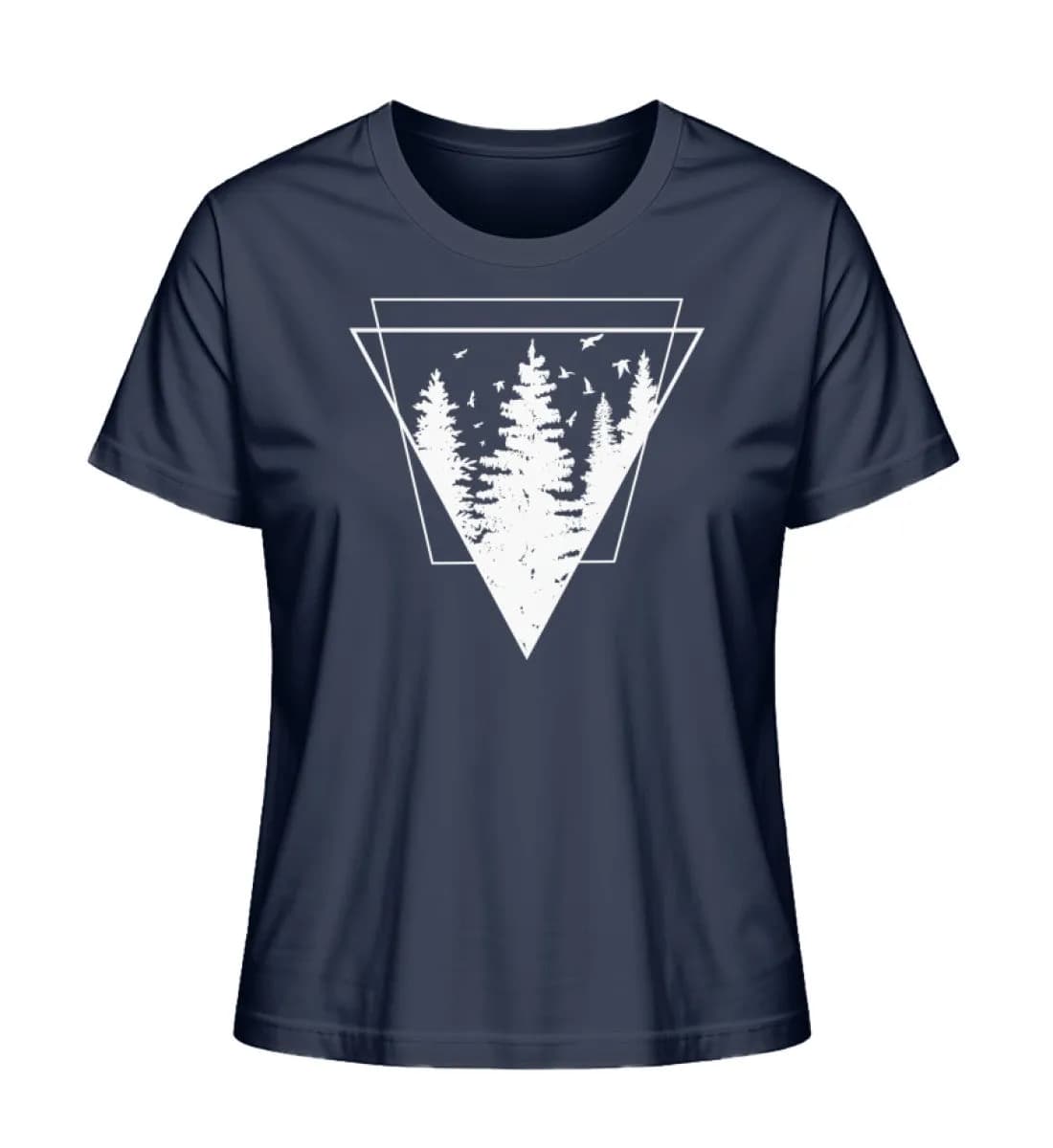 Wald im Dreieck - Damen Premium Bio Shirt