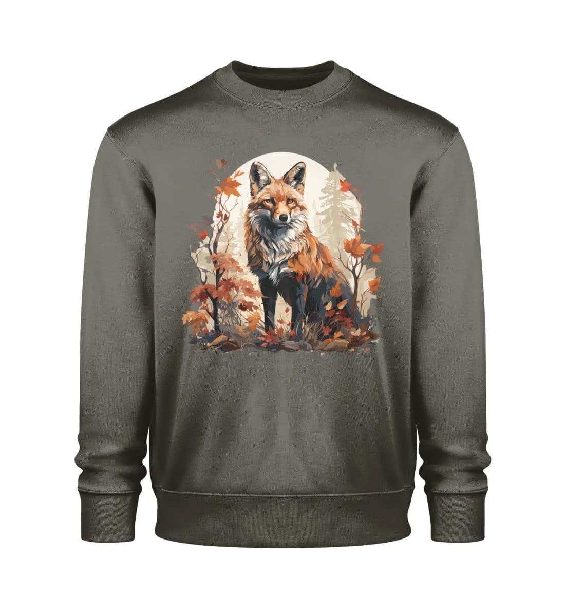 Fox autumn - Unisex Bio Sweatshirt