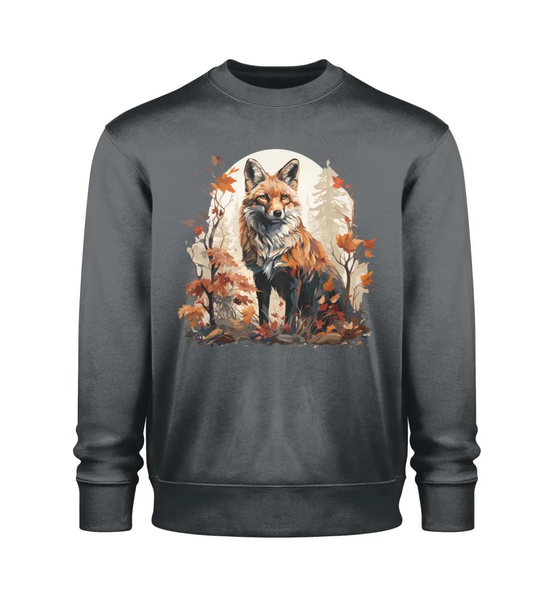 Fox autumn - Unisex Bio Sweatshirt