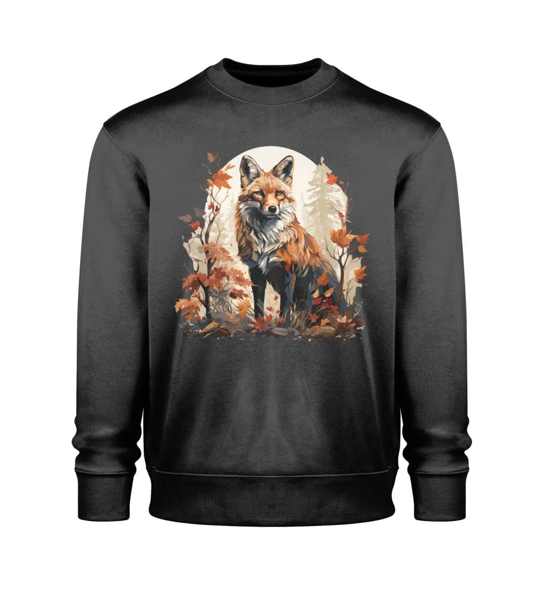Fox autumn - Unisex Bio Sweatshirt