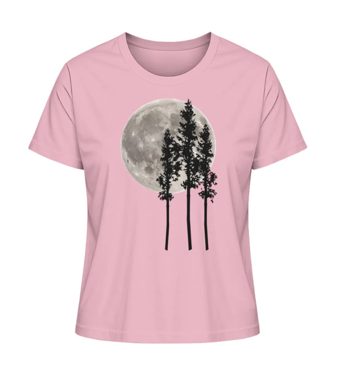 Drei Bäume im Vollmond - Damen Premium Bio Shirt