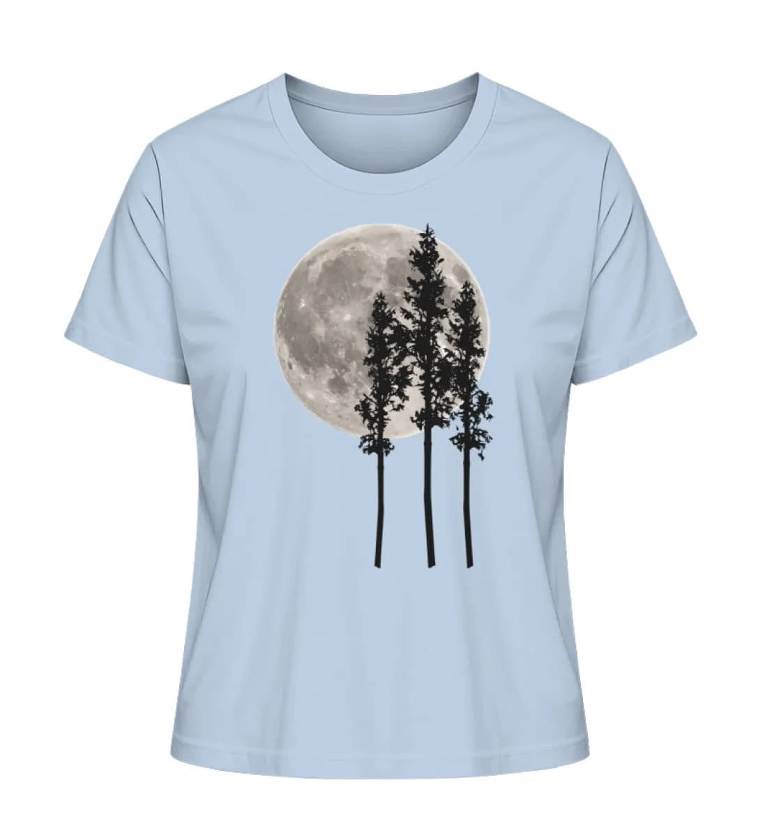 Drei Bäume im Vollmond - Damen Premium Bio Shirt