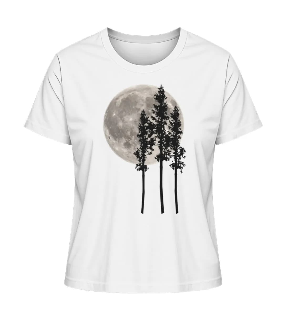 Drei Bäume im Vollmond - Damen Premium Bio Shirt