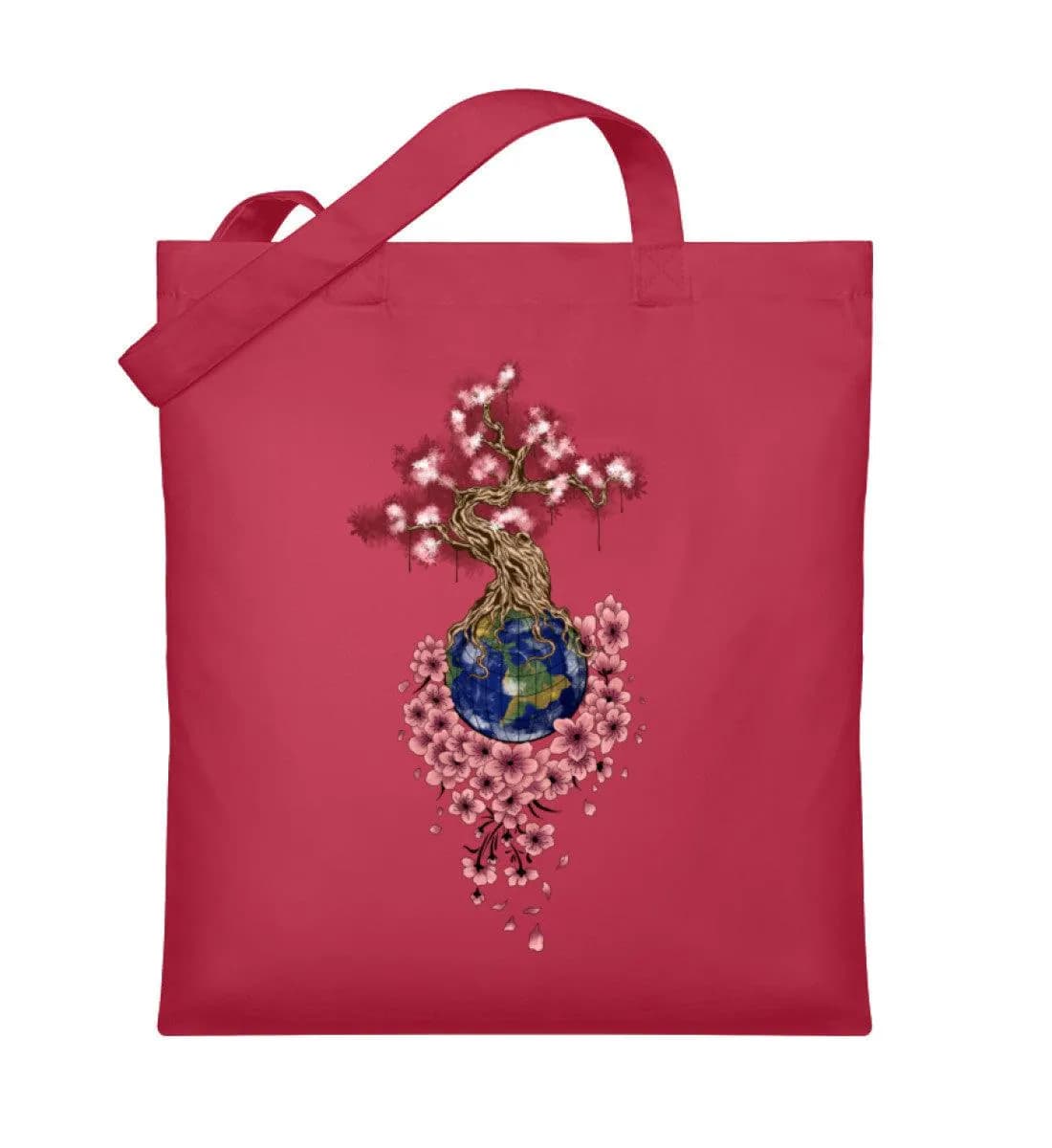 Flowertree earth - Organic Jutebeutel