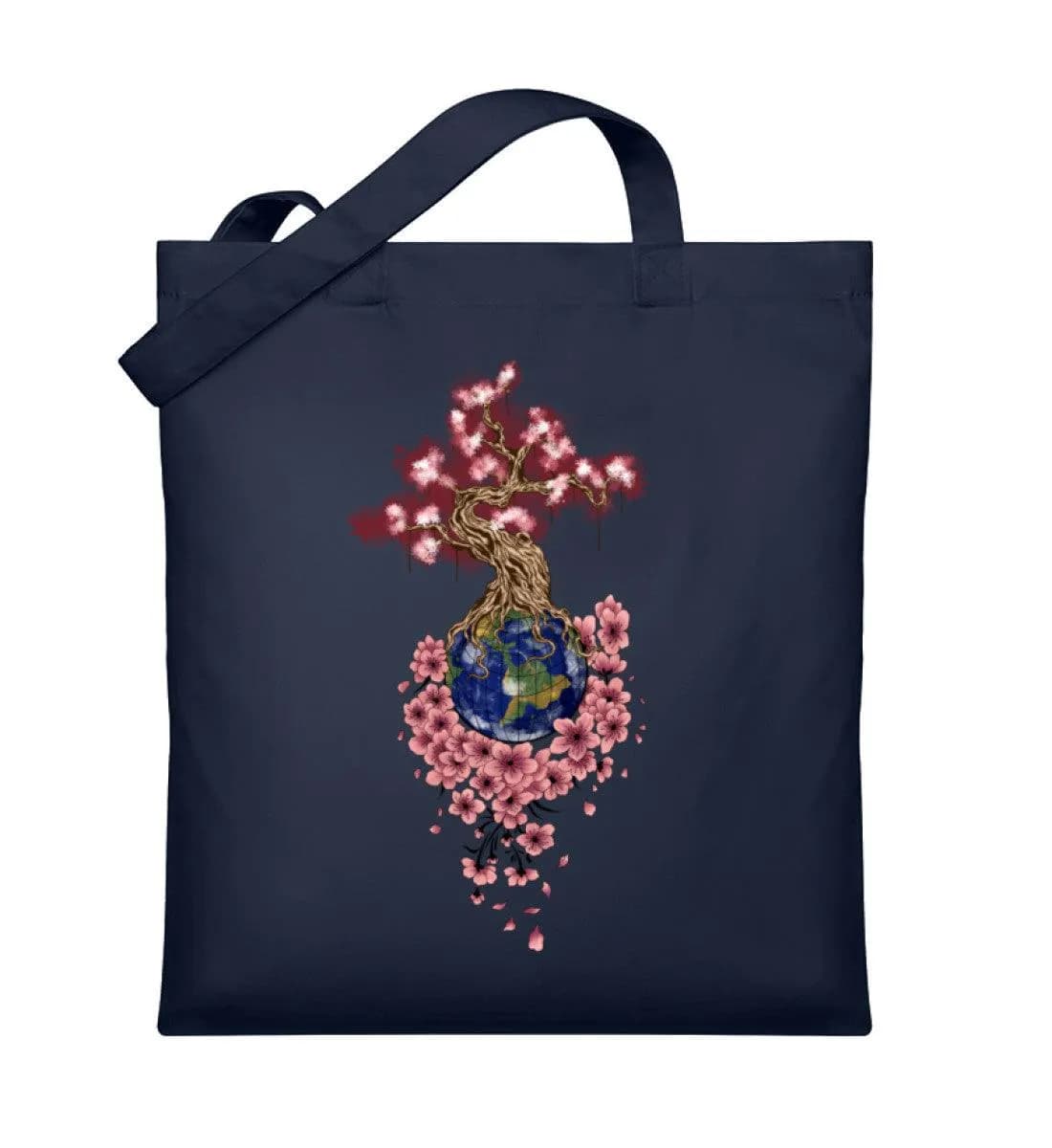 Flowertree earth - Organic Jutebeutel