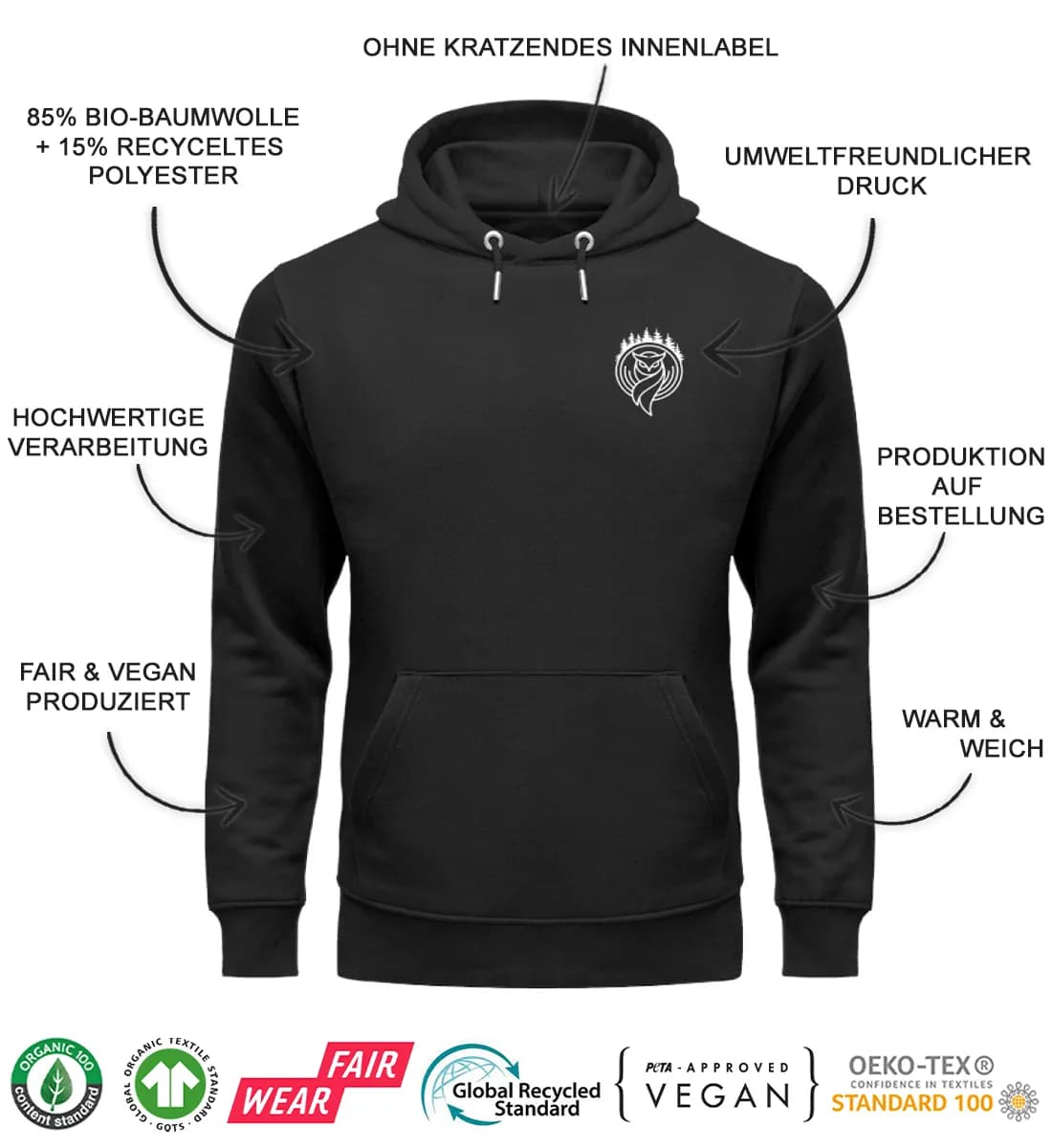 Tree DNA - Unisex Premium Bio Hoodie