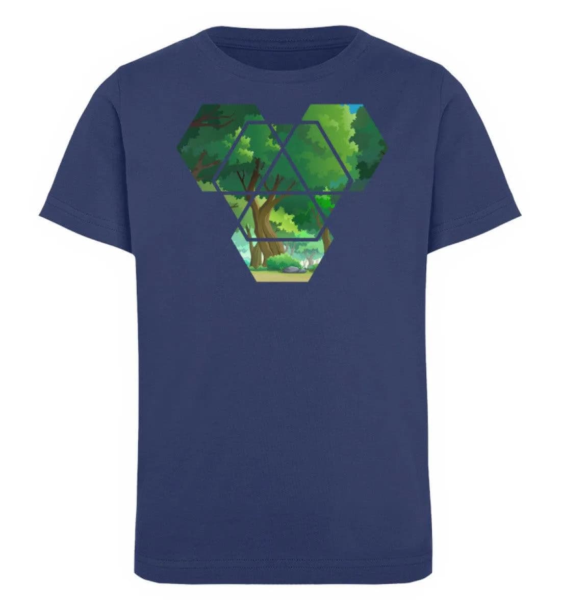 Hexagone Wald - Kinder Bio T-Shirt