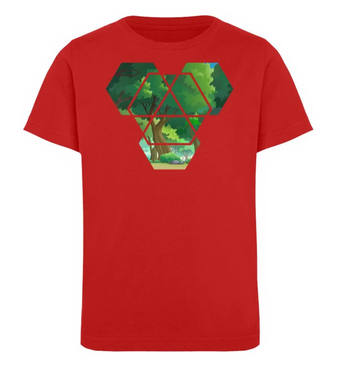 Hexagone Wald - Kinder Bio T-Shirt