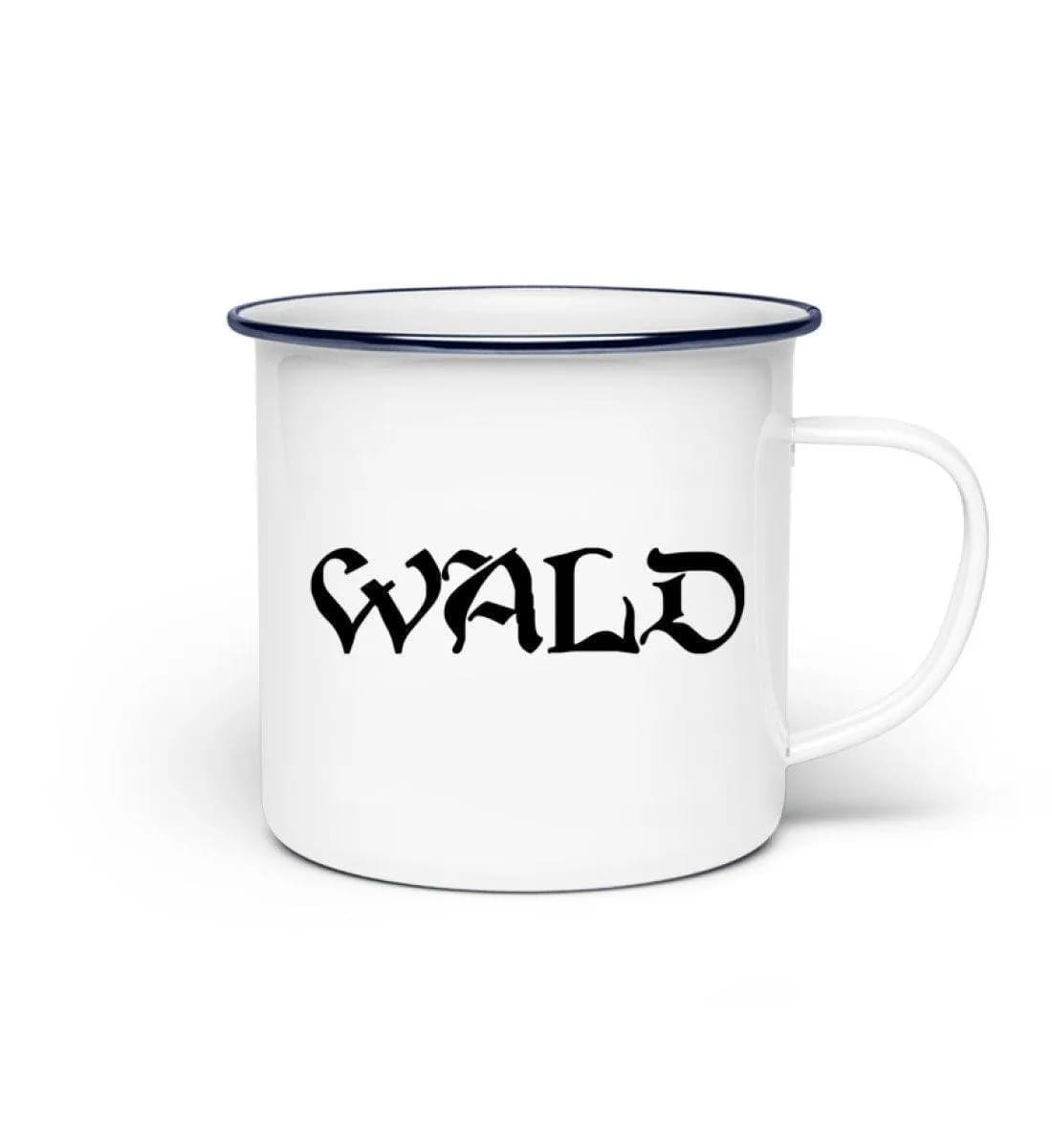 Wald - Emaille Tasse