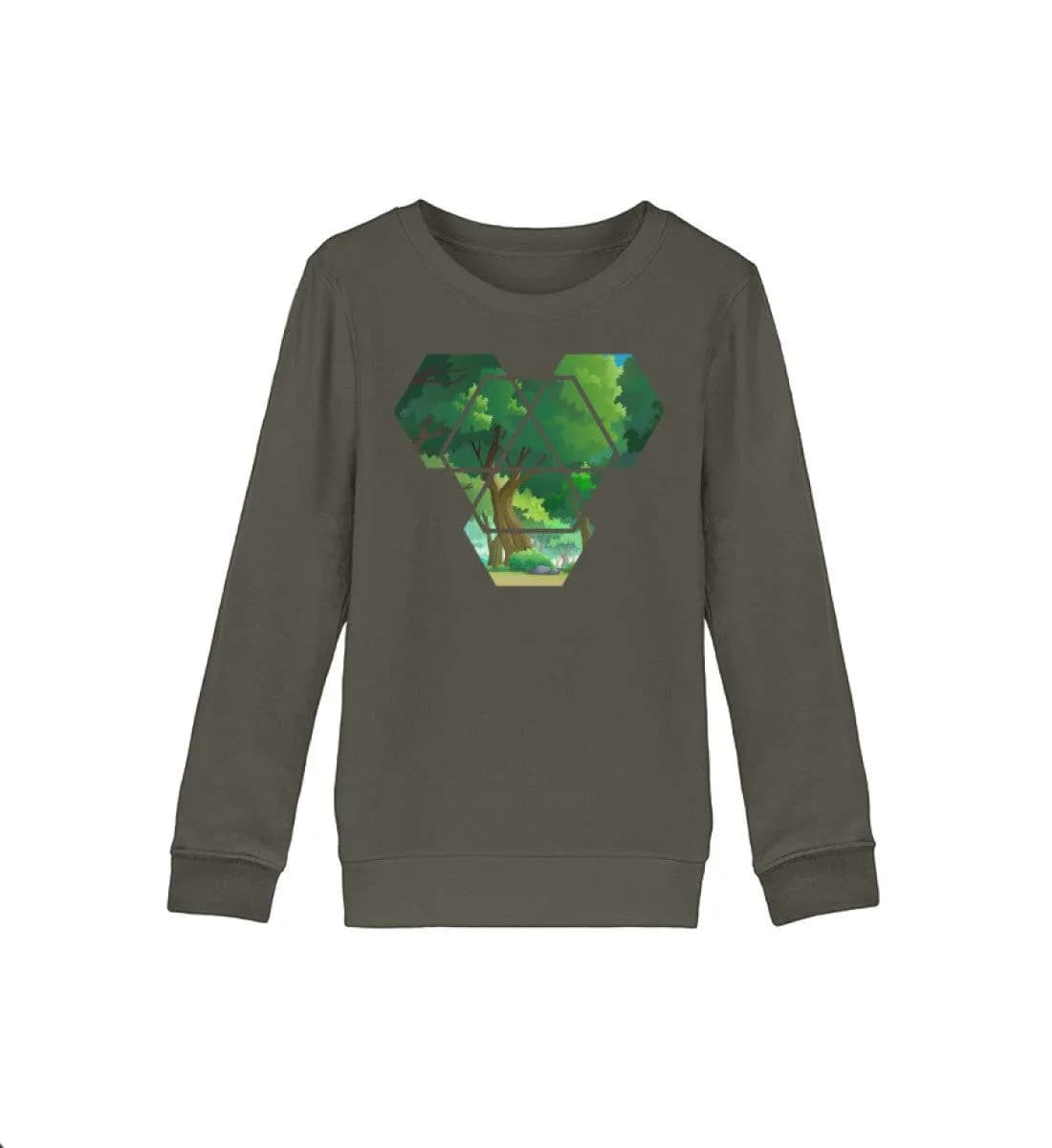 Hexagone Wald - Kinder Bio Sweatshirt