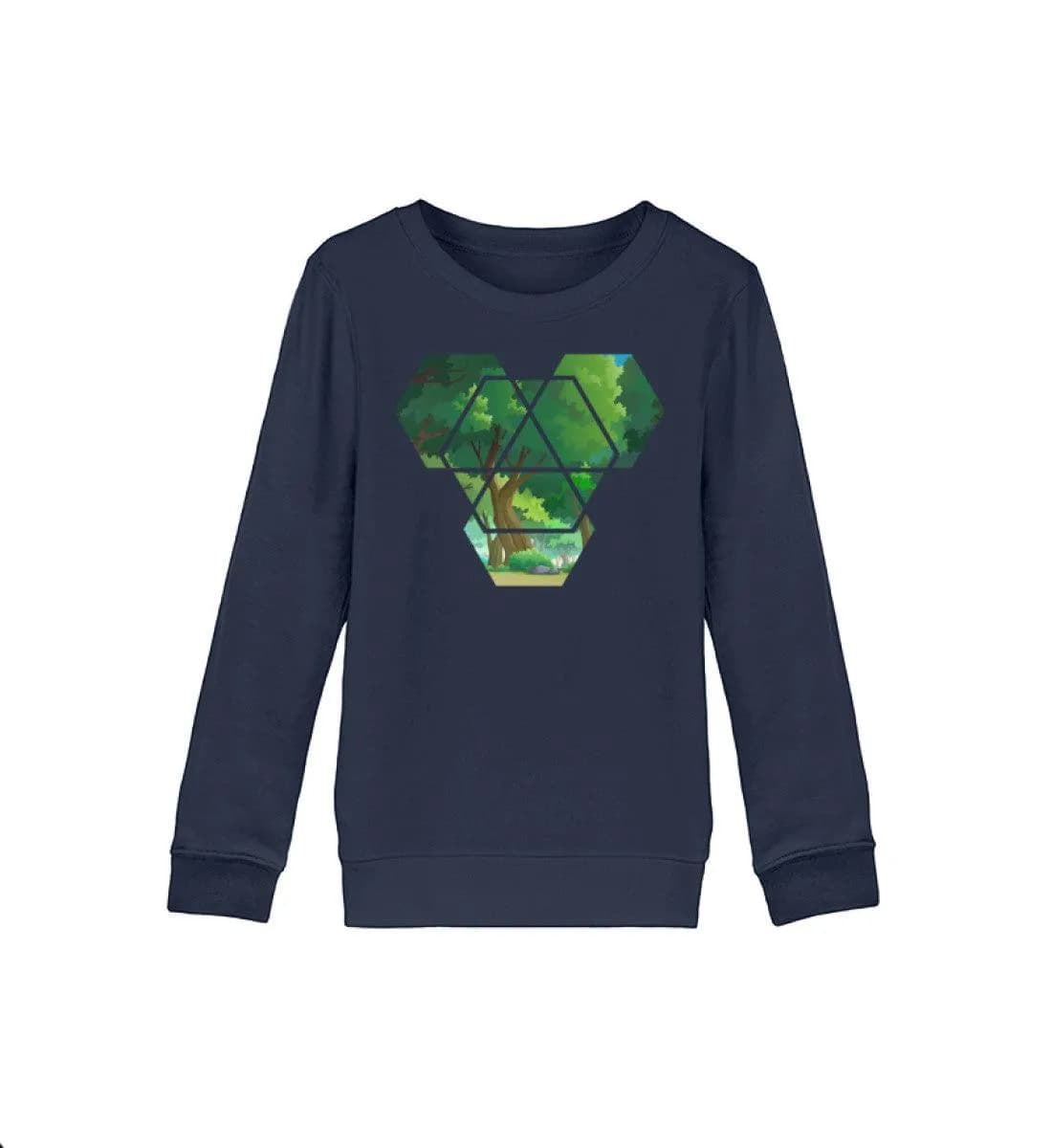 Hexagone Wald - Kinder Bio Sweatshirt