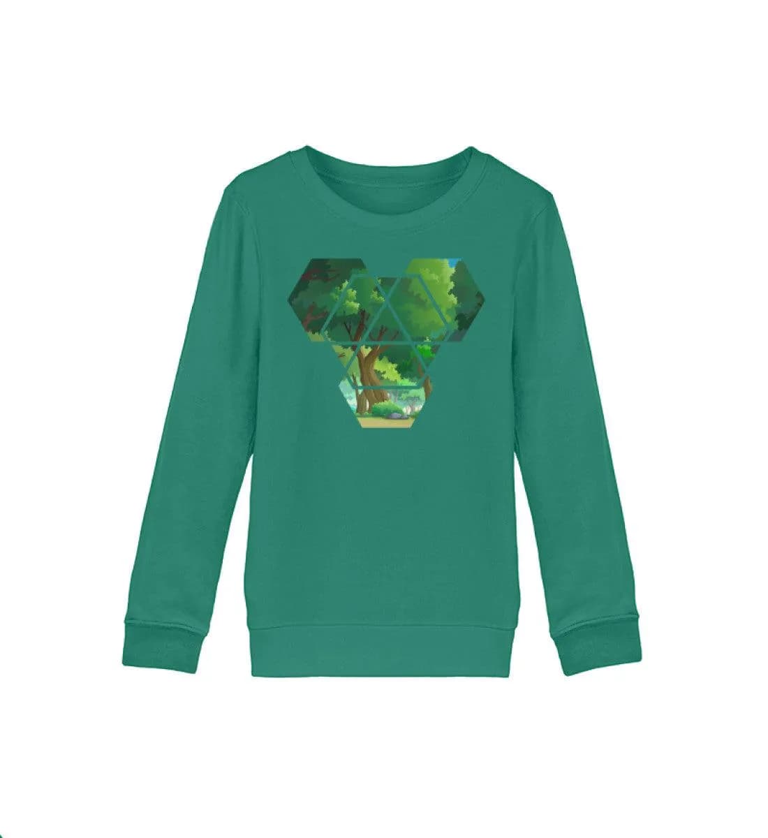 Hexagone Wald - Kinder Bio Sweatshirt