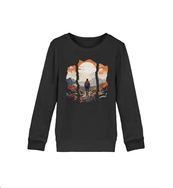 Hiking Autumn - Kinder Bio Sweatshirt