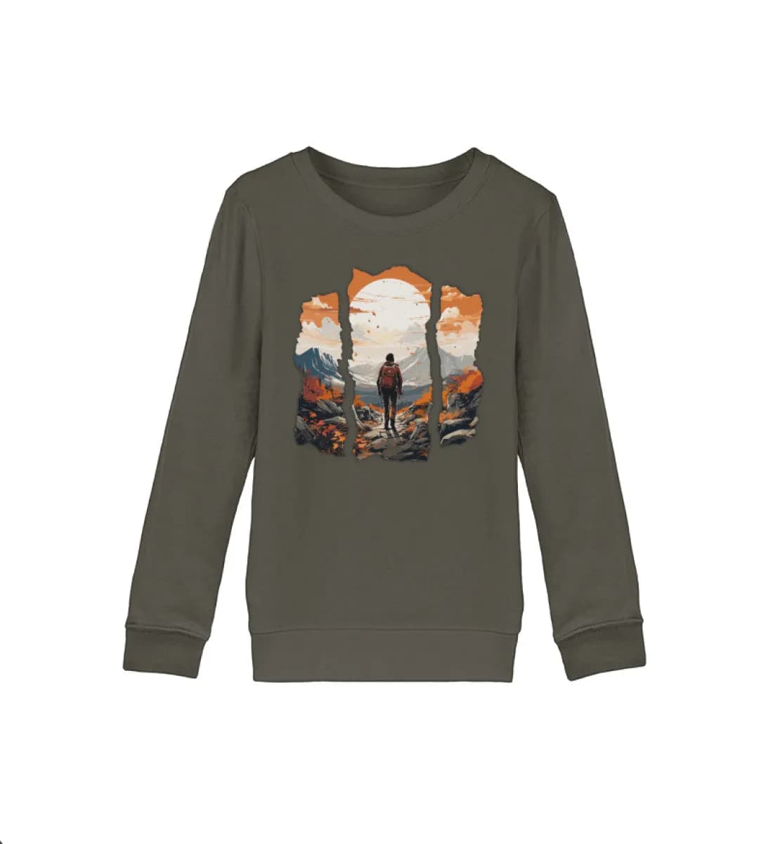 Hiking Autumn - Kinder Bio Sweatshirt