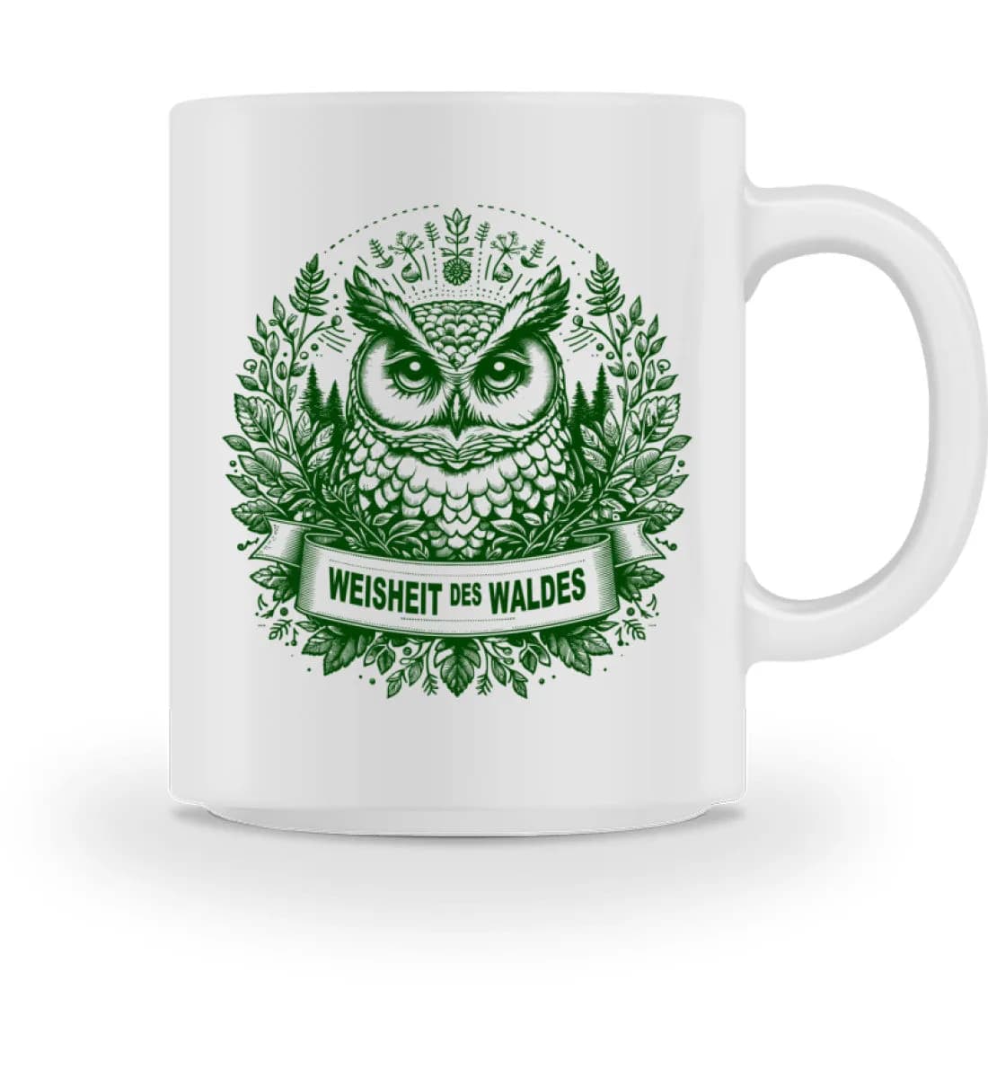 Weisheit des Waldes - Tasse