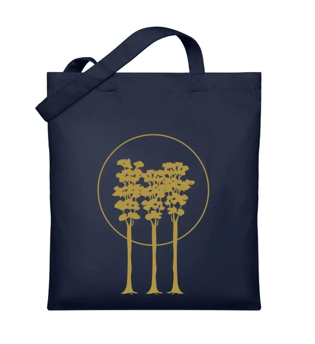 3 golden Trees - Organic Jutebeutel