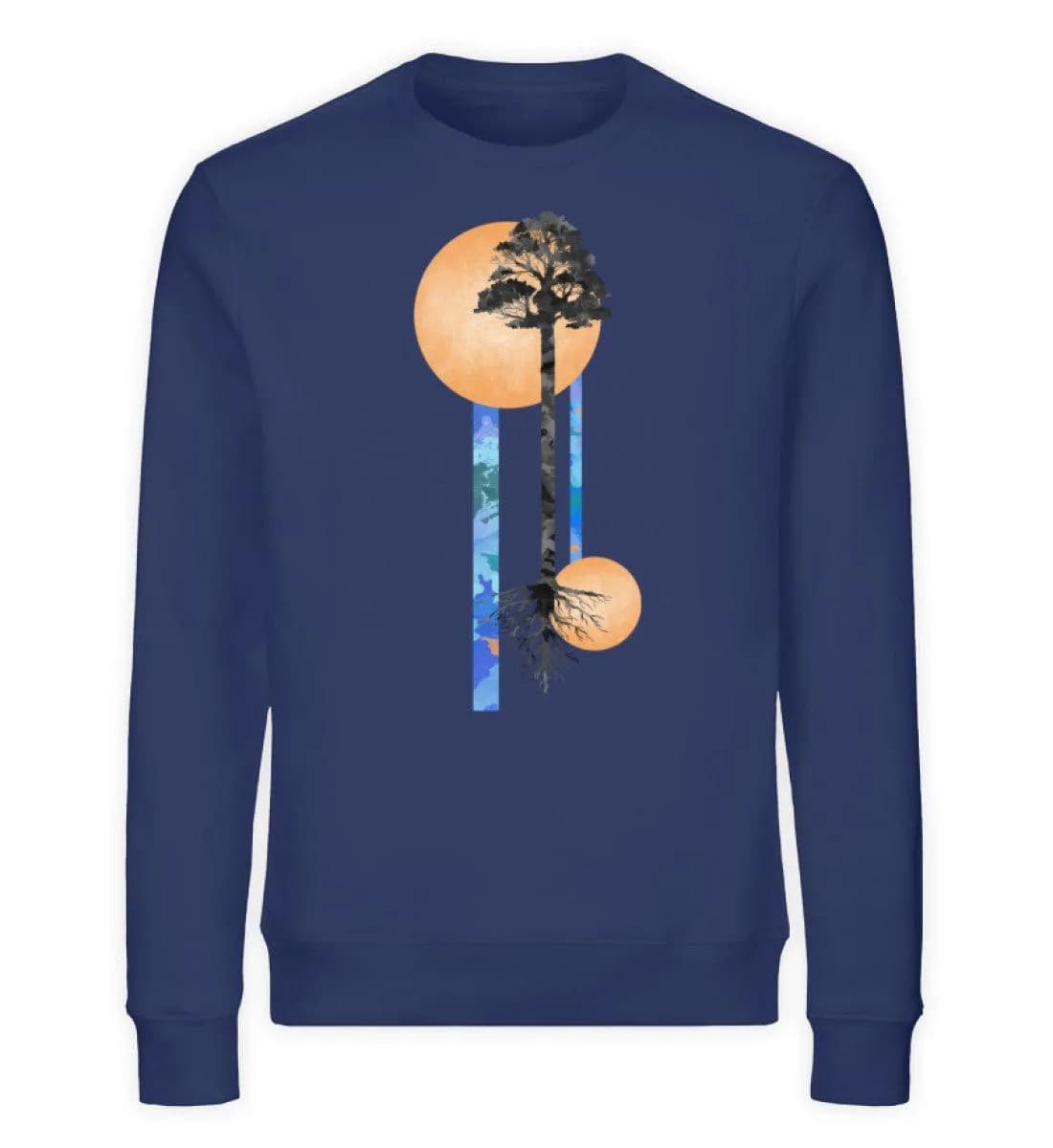 Long Watercolor tree - Unisex Bio Sweatshirt