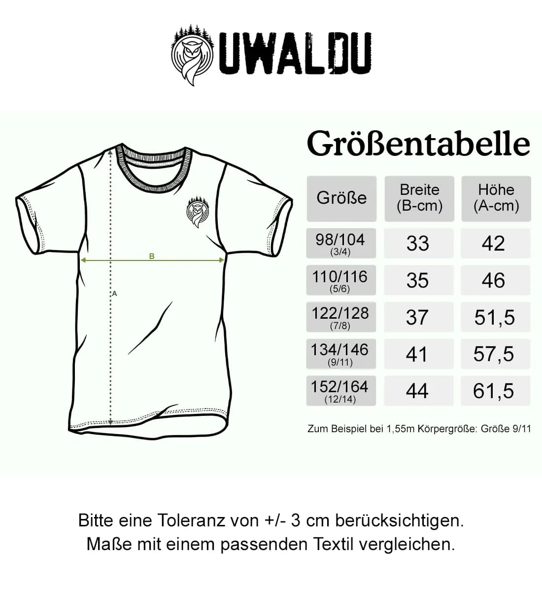 Einhorn Waldmagie erwacht - Kinder Bio T-Shirt