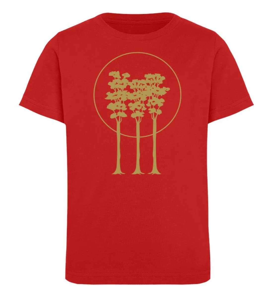 3 golden Trees - Kinder Bio T-Shirt