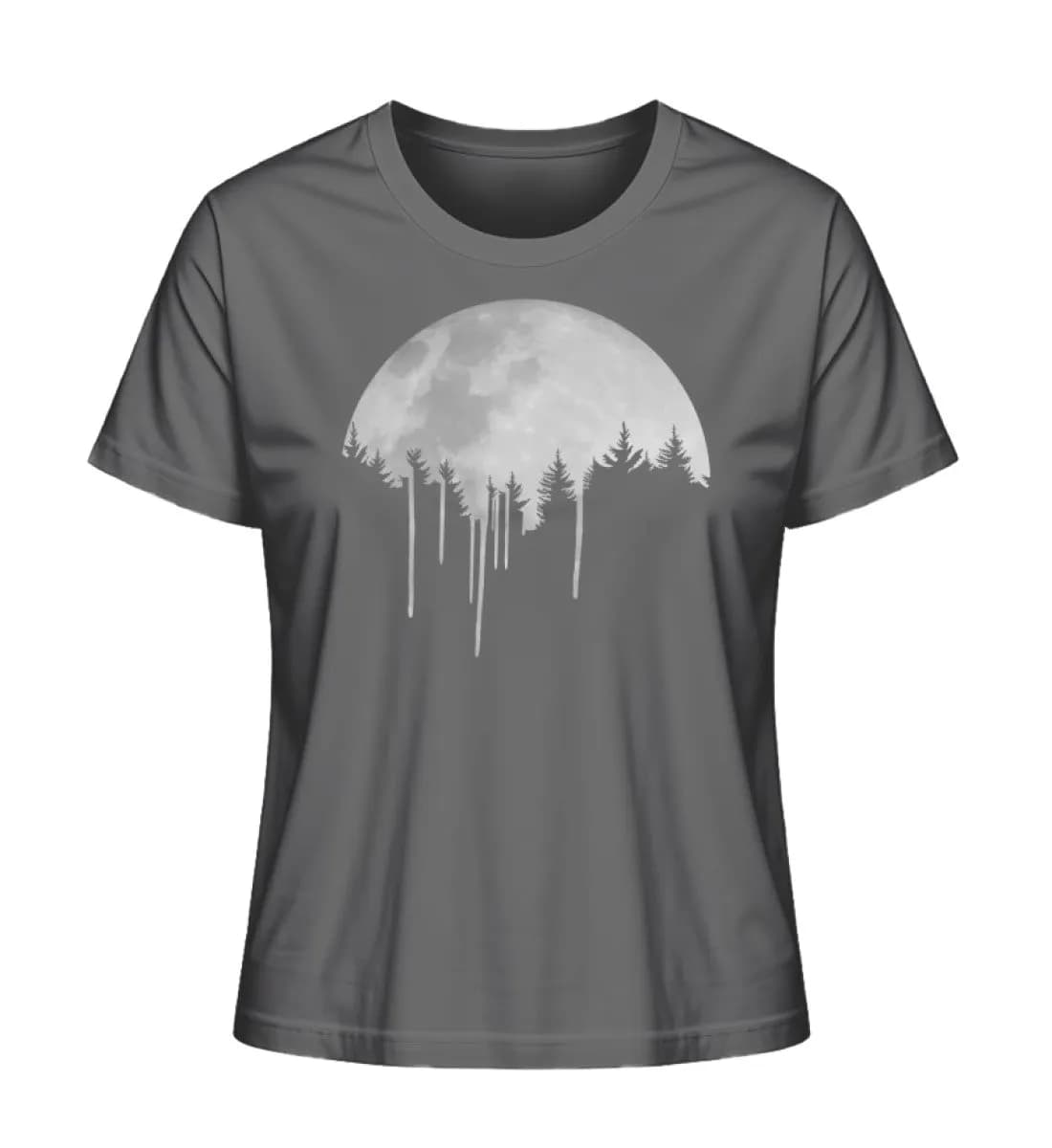 Paint moon - Damen Premium Bio Shirt