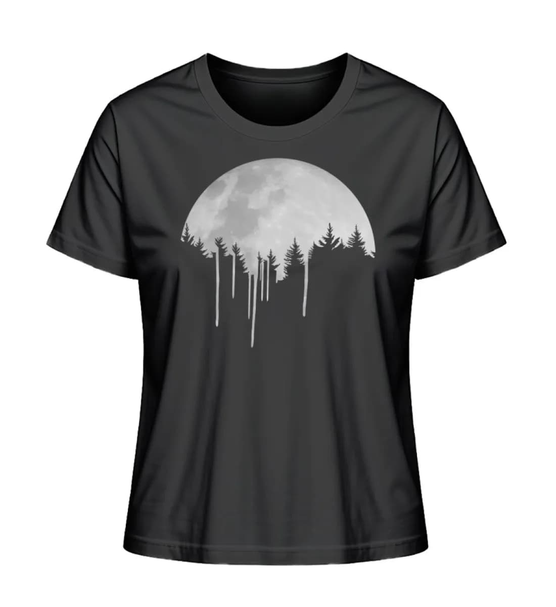 Paint moon - Damen Premium Bio Shirt