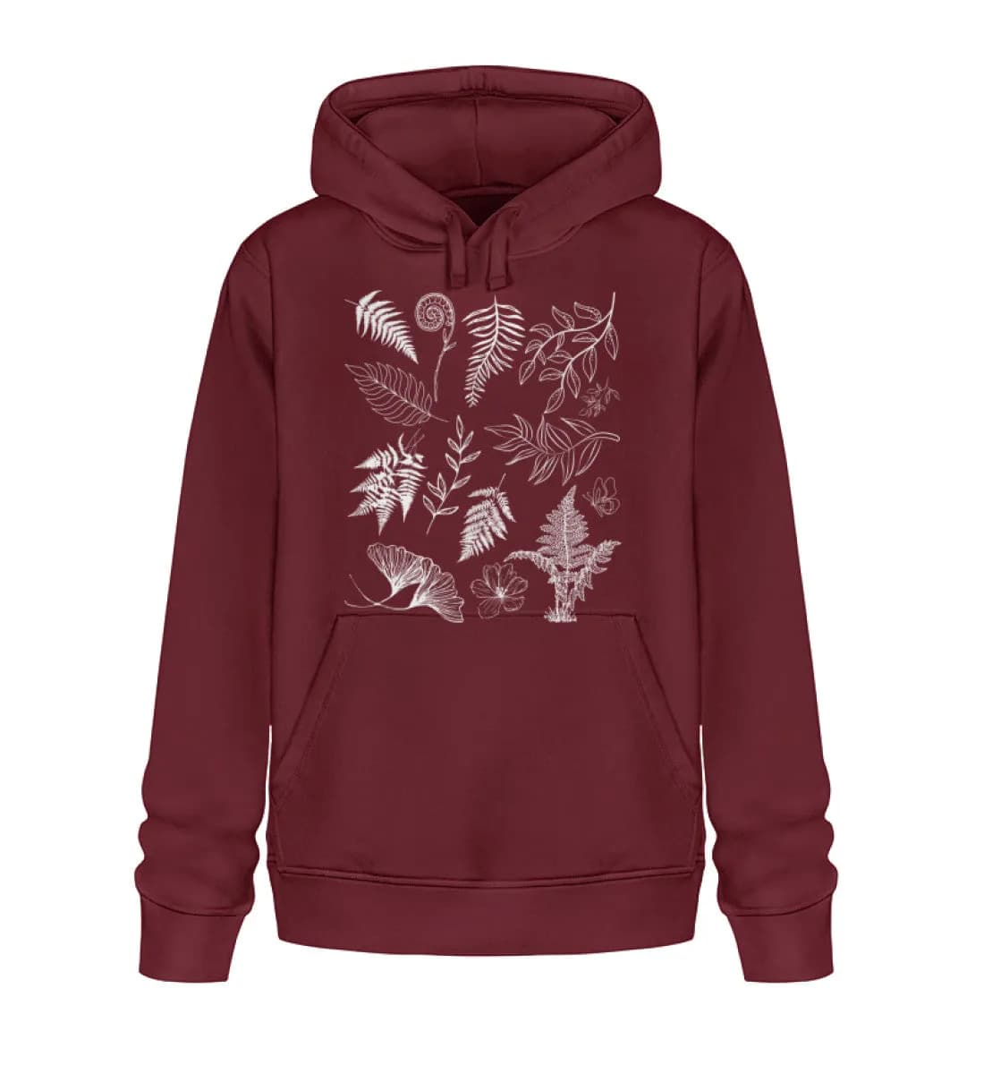 Floral Serenity - Unisex Basic Bio Hoodie