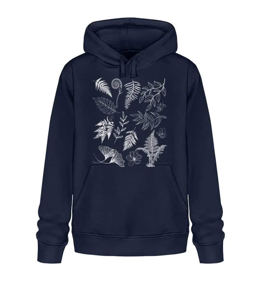 Floral Serenity - Unisex Basic Bio Hoodie