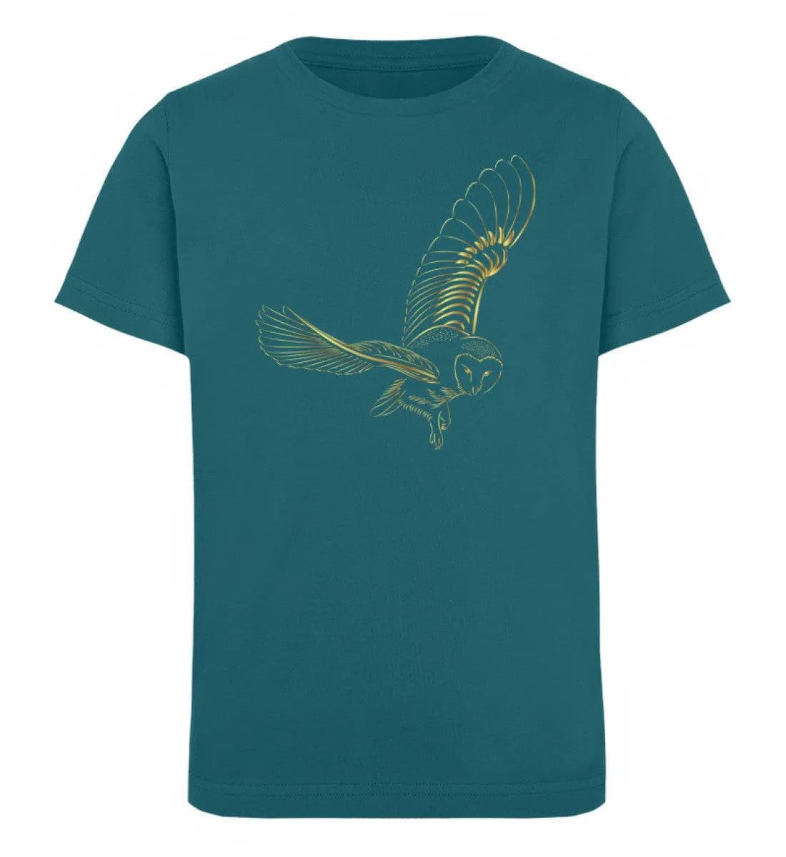 Fliegende Eule - Kinder Bio T-Shirt
