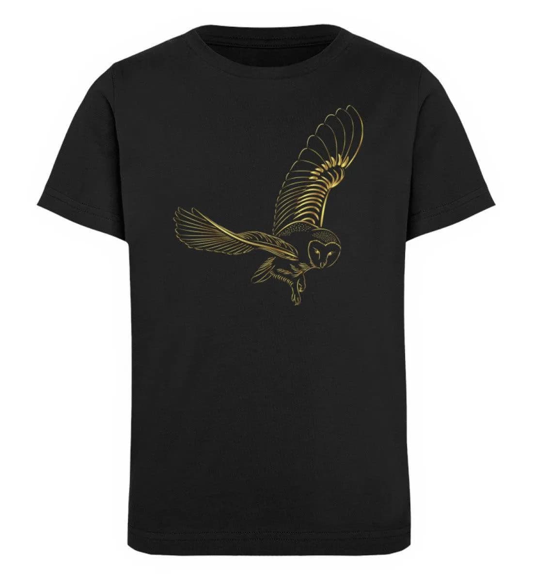 Fliegende Eule - Kinder Bio T-Shirt