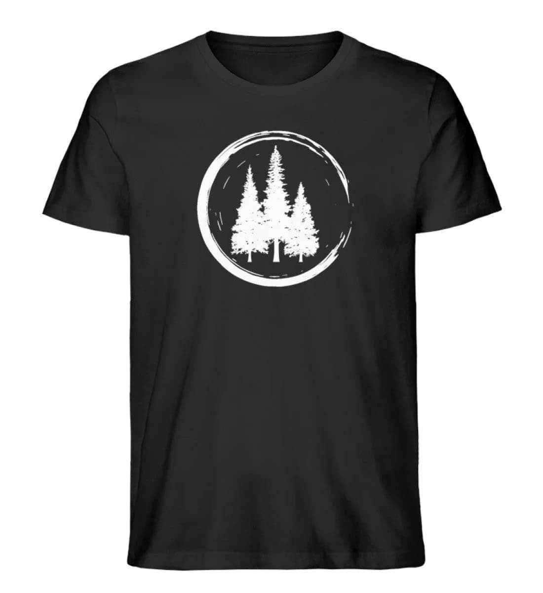 Drei Bäume im Kreis - Herren Premium Bio Shirt