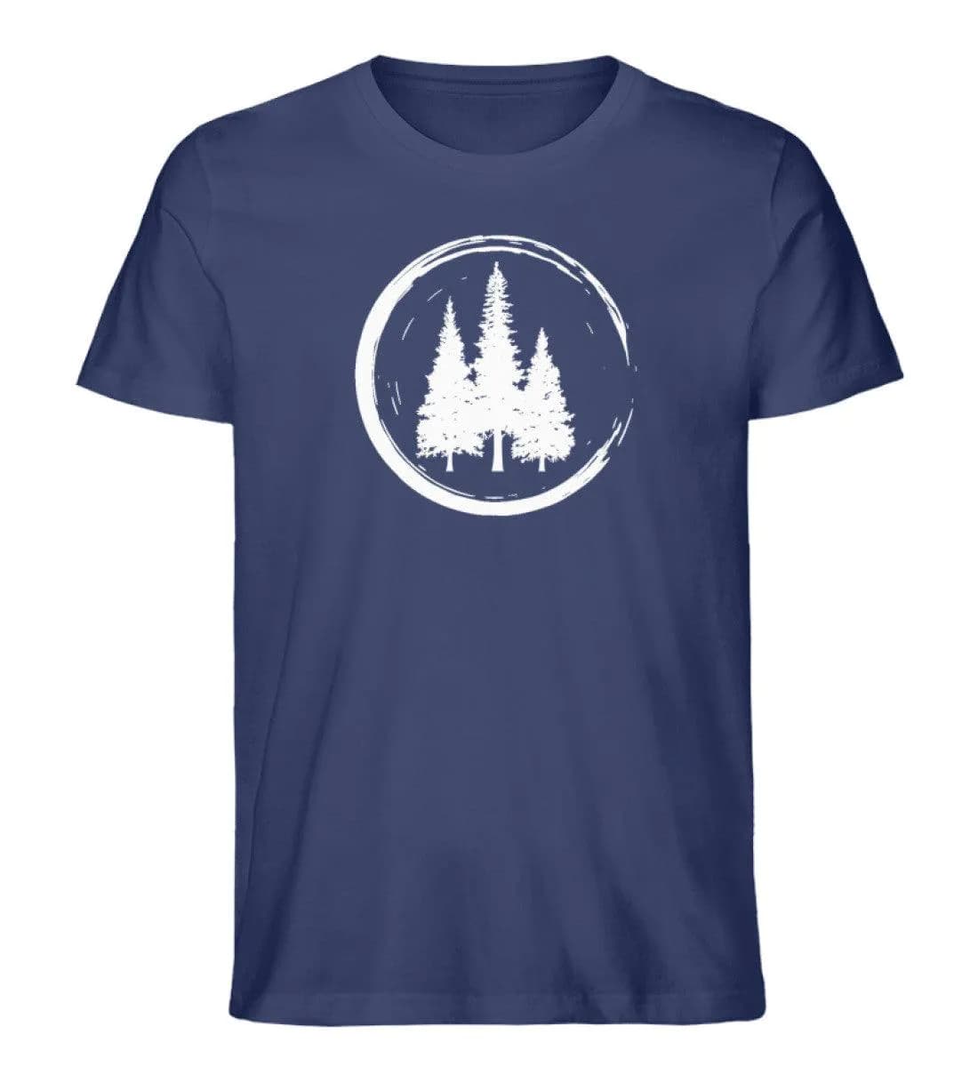 Drei Bäume im Kreis - Herren Premium Bio Shirt