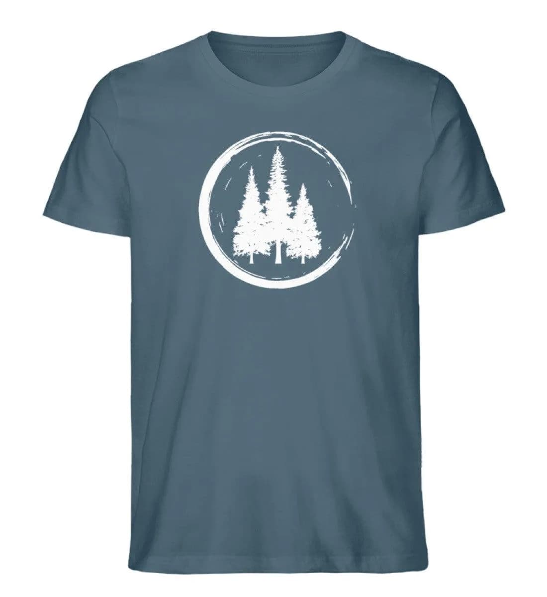 Drei Bäume im Kreis - Herren Premium Bio Shirt