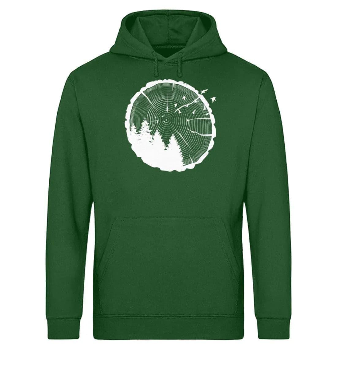 Wald im Stamm - Unisex Basic Bio Hoodie