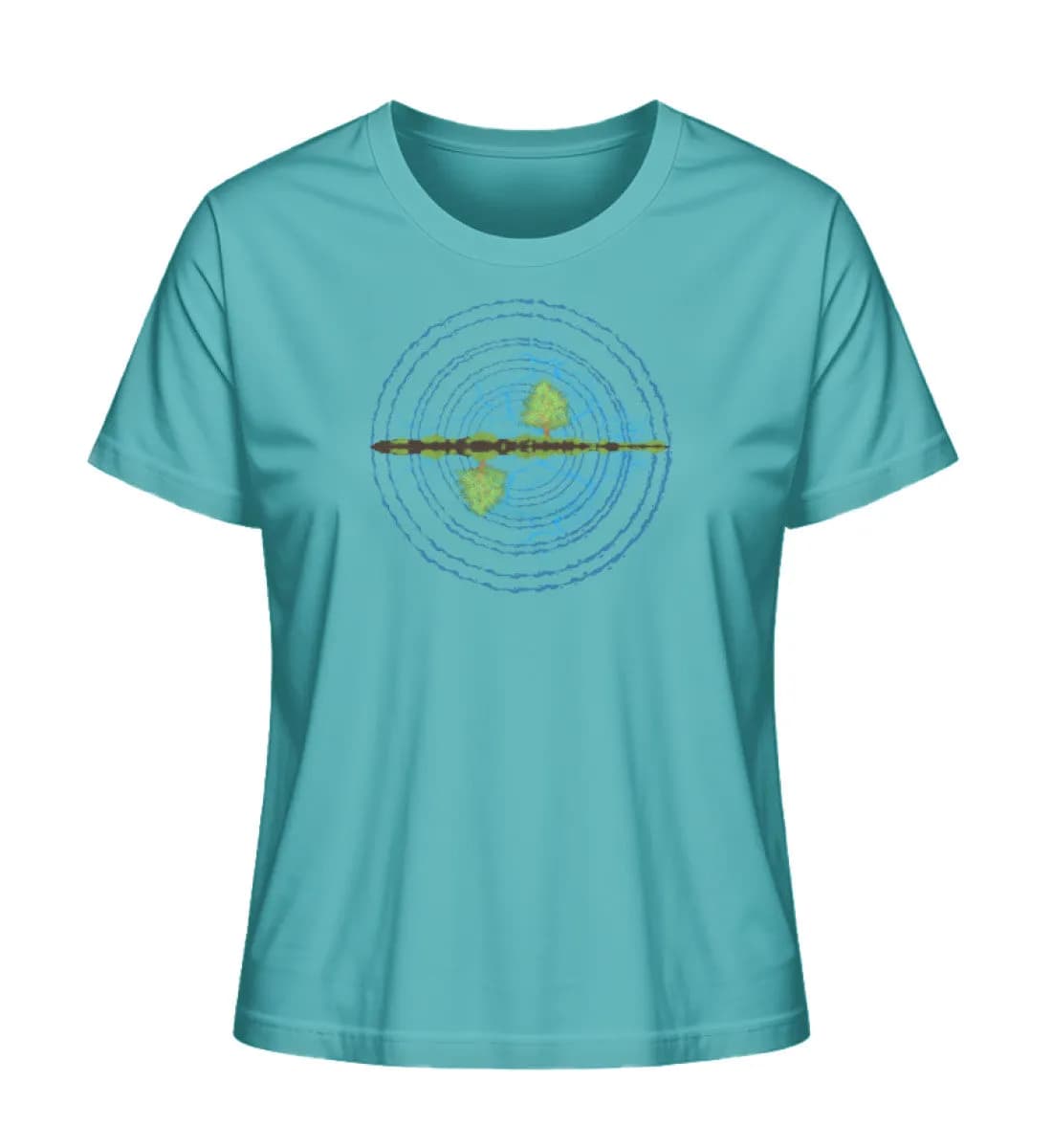 Nebulartrees - Damen Premium Bio Shirt