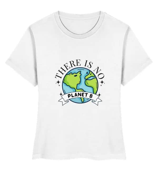 There is no Planet B - Damen Premium Bio Shirt