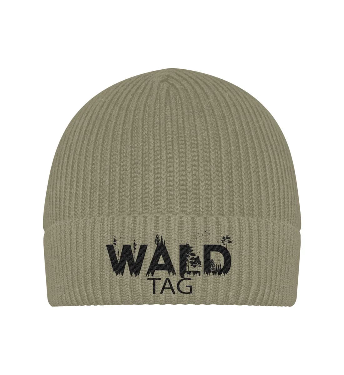 Wald Tag - Beanie mit Stick