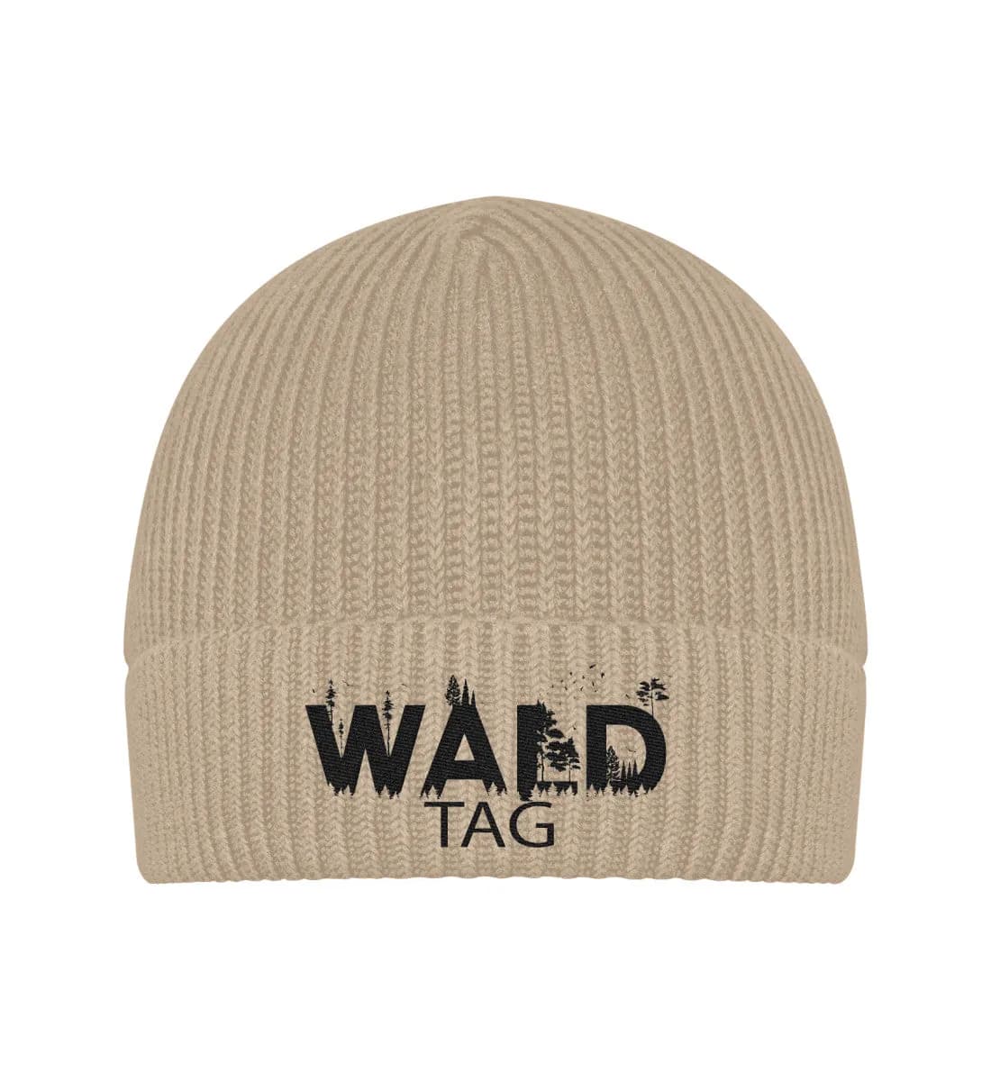 Wald Tag - Beanie mit Stick