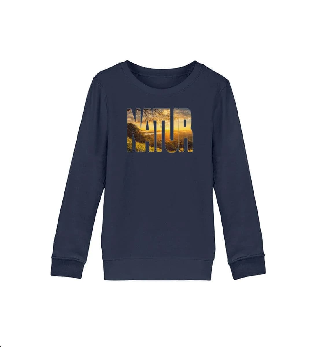 Natur Sunset - Kinder Bio Sweatshirt