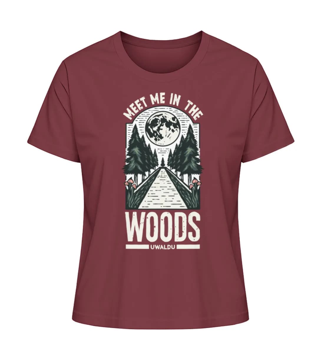 Meet me in the Woods - Damen Premium Bio Shirt