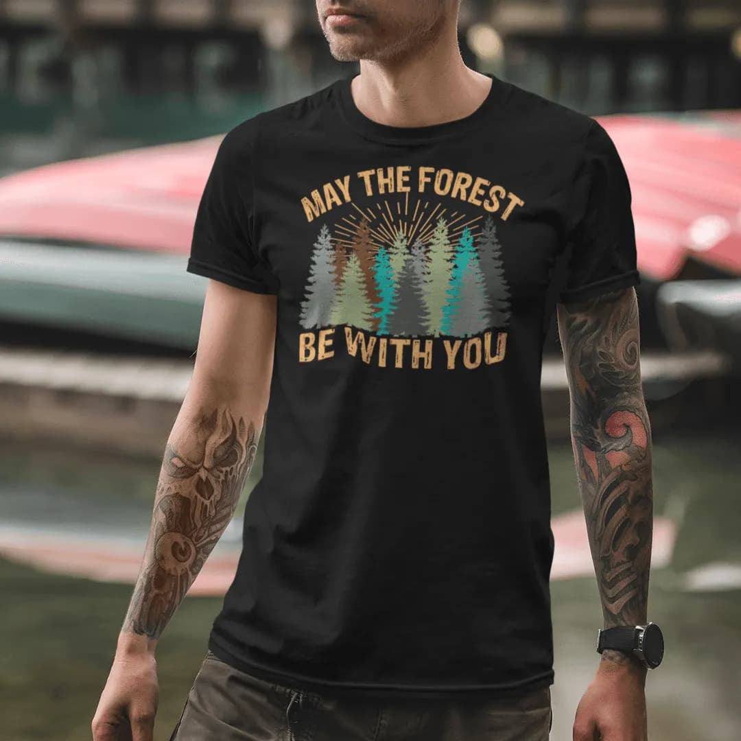 May the forest - Herren Premium Bio Shirt