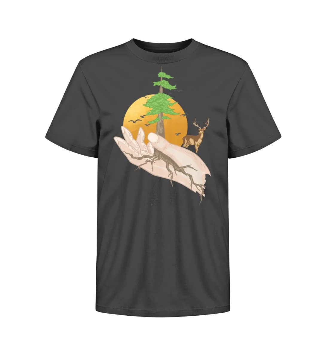 Root hands - Kinder Bio T-Shirt