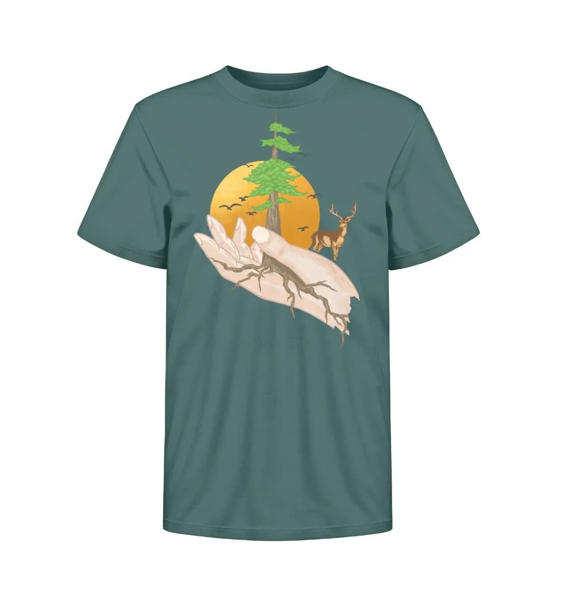Root hands - Kinder Bio T-Shirt