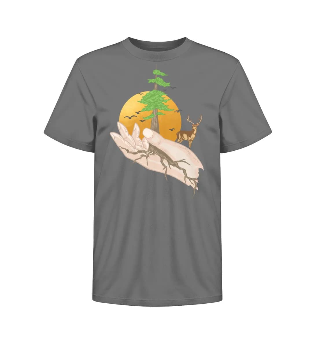 Root hands - Kinder Bio T-Shirt