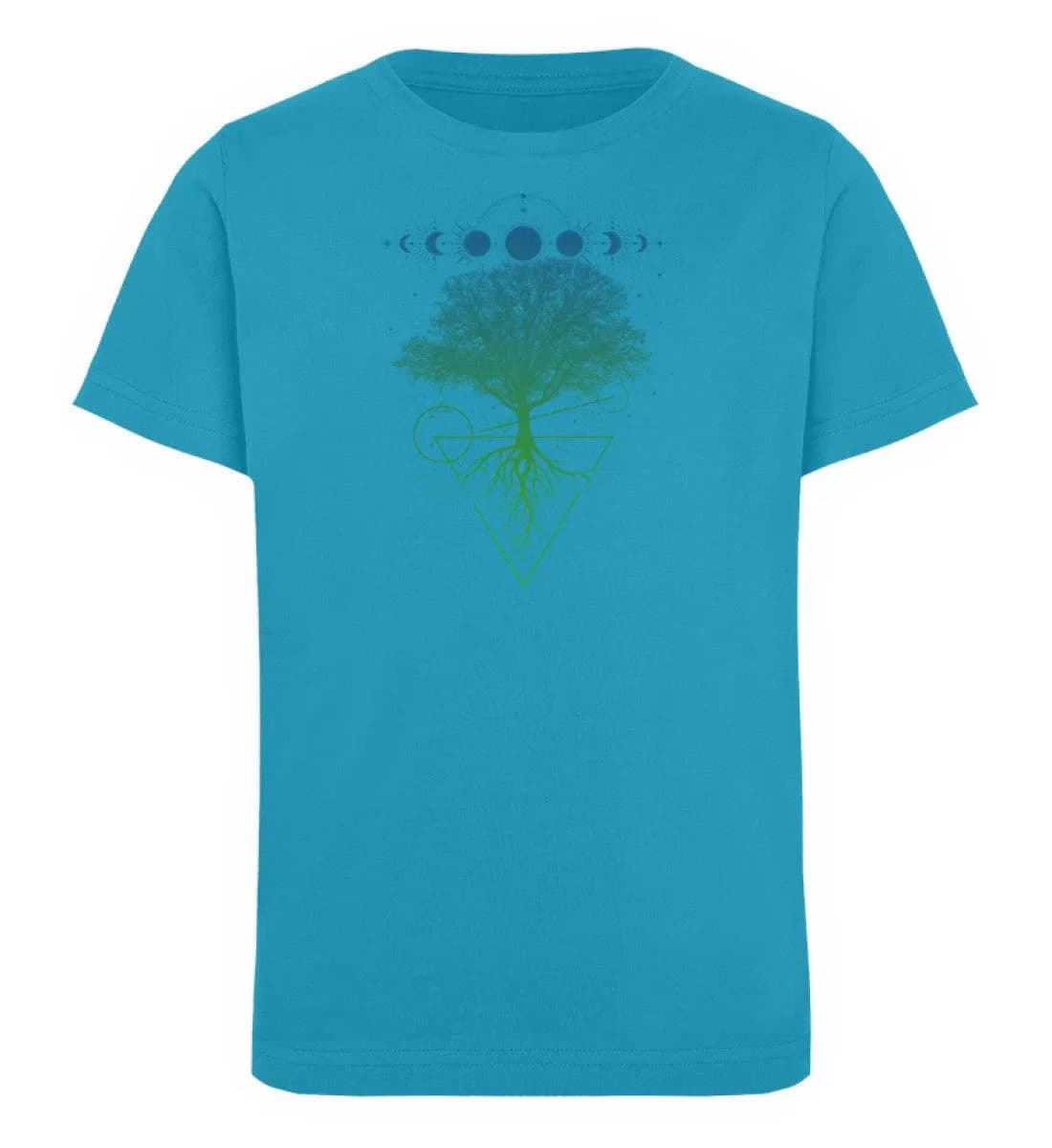 Baum Mondphasen - Kinder Bio T-Shirt
