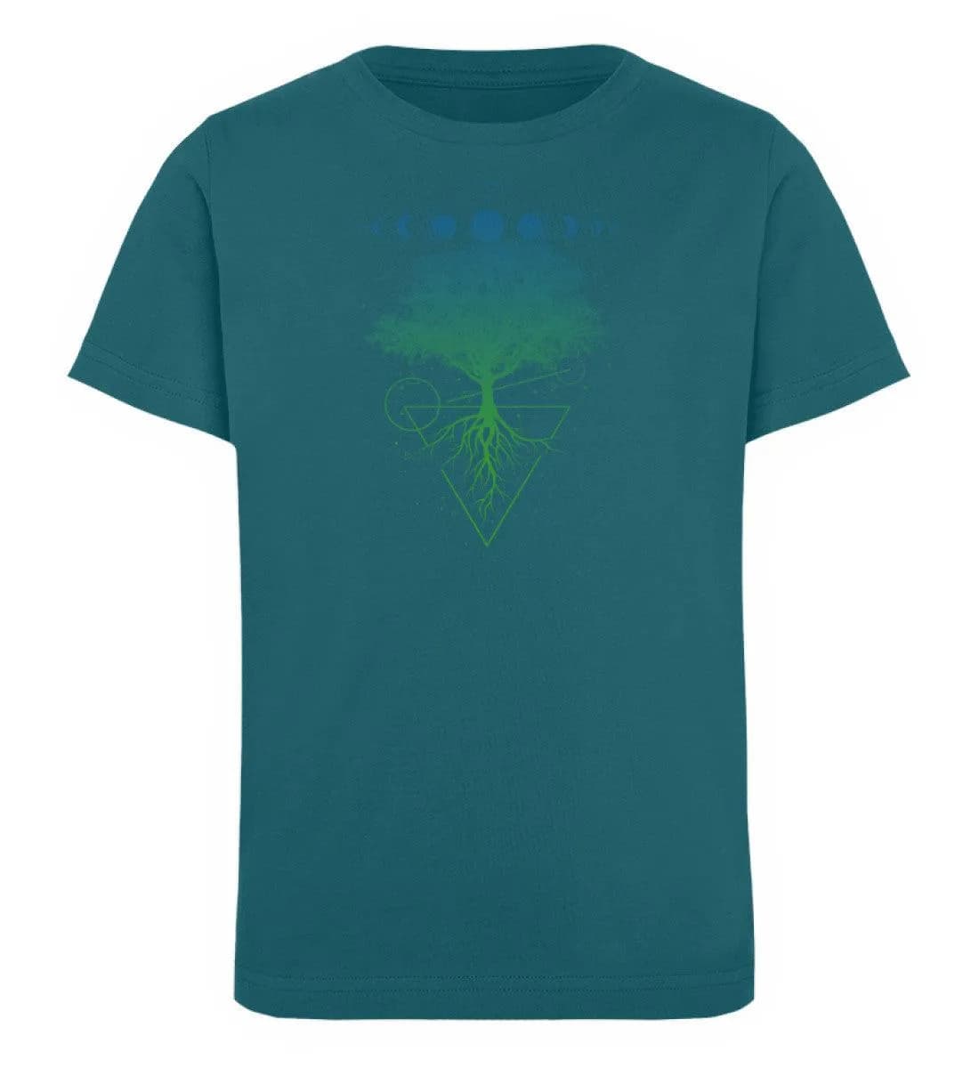 Baum Mondphasen - Kinder Bio T-Shirt