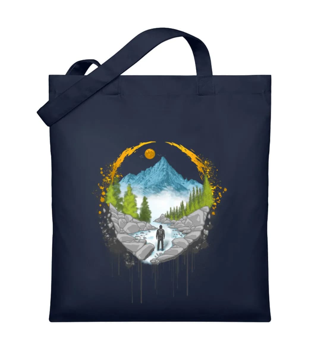 Mountain Path - Organic Jutebeutel