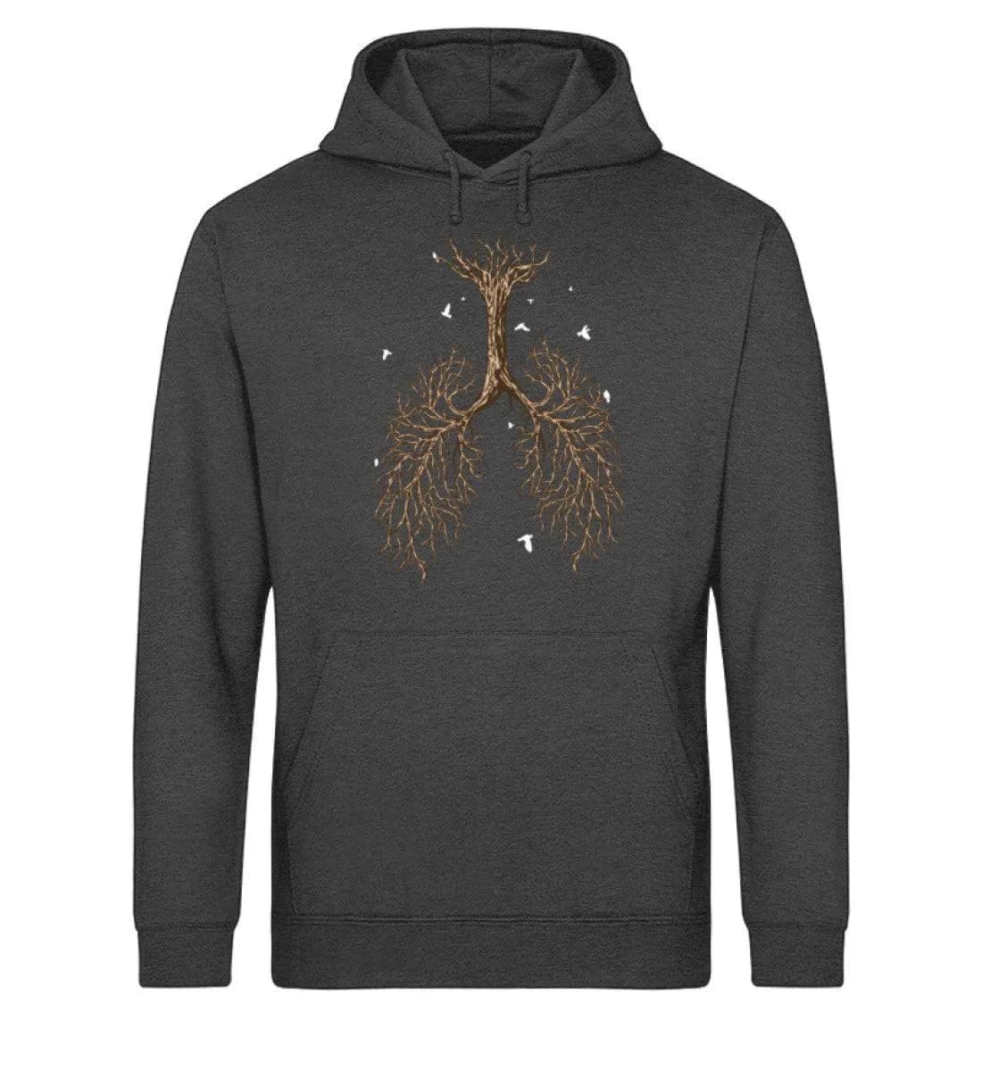 Lungenwurzel - Unisex Basic Bio Hoodie